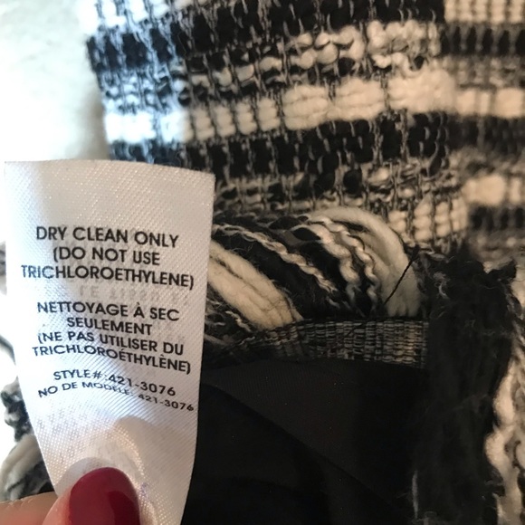 SOLD {Nanette Lepore} Fringed Tweed Mini Skirt - Picture 7 of 7